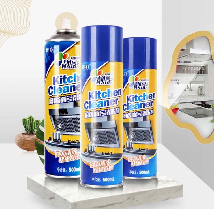 Bộ Chai Xịt Bọt Tuyết Vệ Sinh Nhà Bếp Đánh Bay Vết Bẩn Cứng Đầu - Dung Tích 500ml