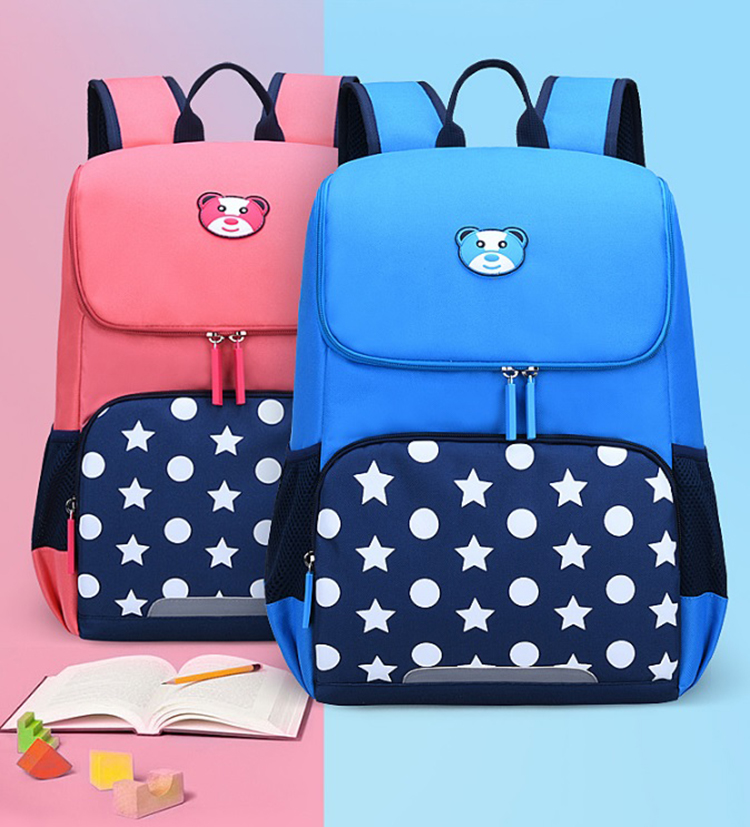 Ba lô học sinh Sesame siêu nhẹ chống gù lưng