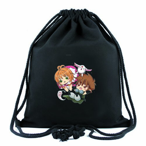 Balo túi rút IN HÌNH Tsubasa Reservoir Chronicle - Huyền Thoại Đôi Cánh anime chibi