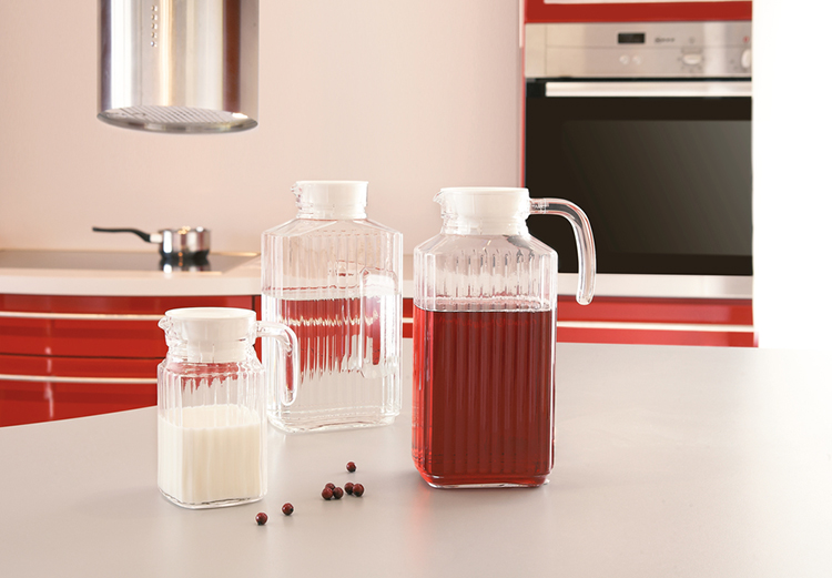 Bình Nước Thủy Tinh Luminarc Quadro G2666 (1.1L)