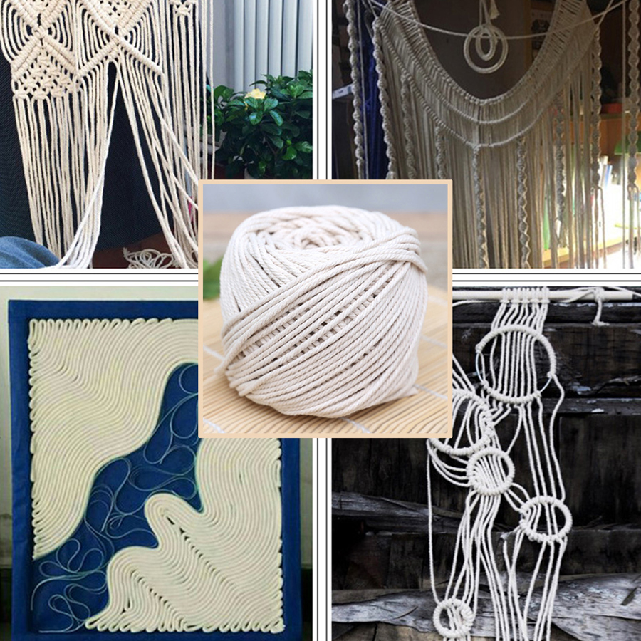 Sợi Dây Thừng Tự Nhiên 100% Cotton