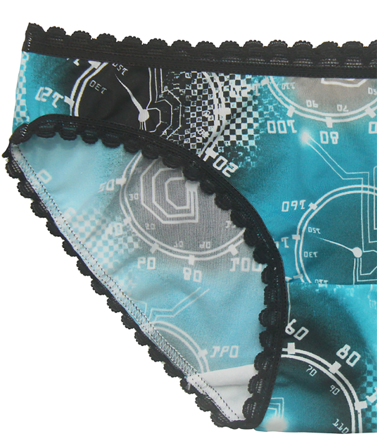 Quần Lót Basic Họa Tiết Miley Lingerie BMP0703 - Xanh Dương