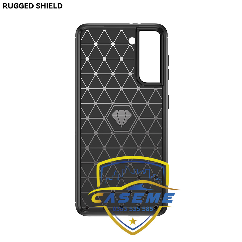 Ốp lưng chống sốc dành cho Samsung Galaxy S21 FE Rugged Shield cao cấp - Hàng Chính Hãng