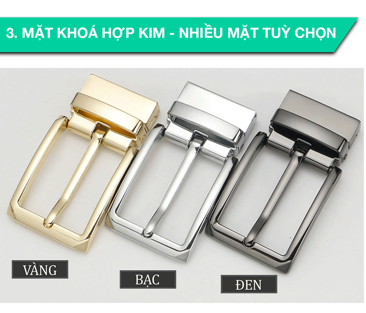 Thắt lưng da bò nguyên tấm L113 cao cấp nhiều mặt Bụi Leather - Bảo hành 12 tháng