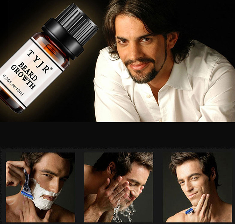 Beard Growth Fluid Beard Fluid Fashion 10ml Brand Male for TYJR