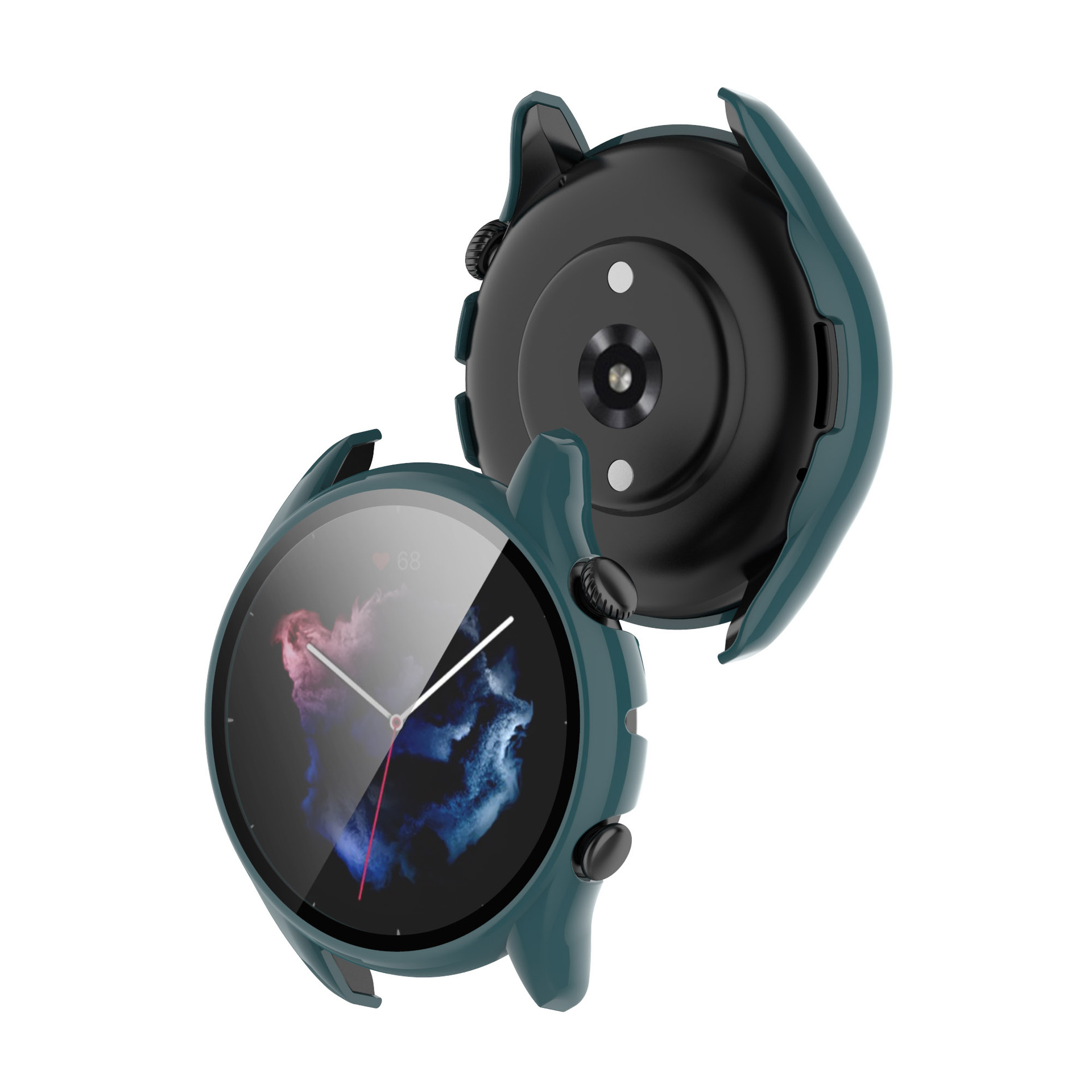 Ốp đồng hồ Amazfit GTR 3/ GTR 3 Pro - Chất PC + Kính cường lực (OCLR3)