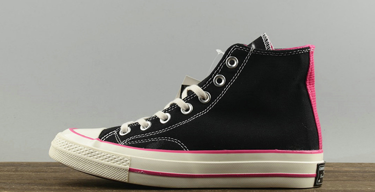 Giày Sneaker Unisex Converse Chuck Taylor 1970s Black Pink High 149445C