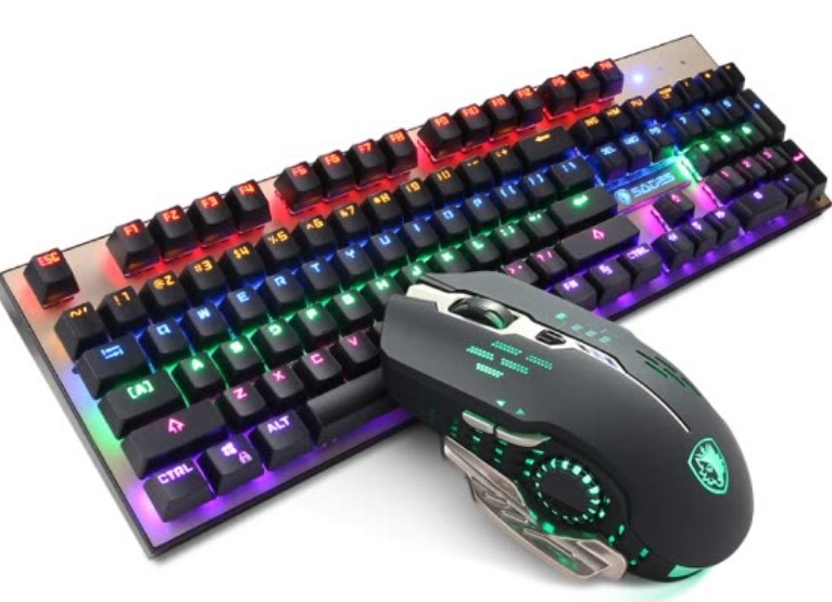 Bộ Chuột Bàn Phím Dạ Quang Macro Luminous