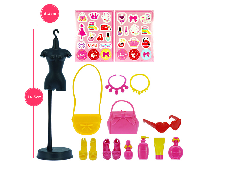 Bộ Đồ Chơi Thời Trang Và Quà Sinh Nhật Búp Bê Kurhn Doll