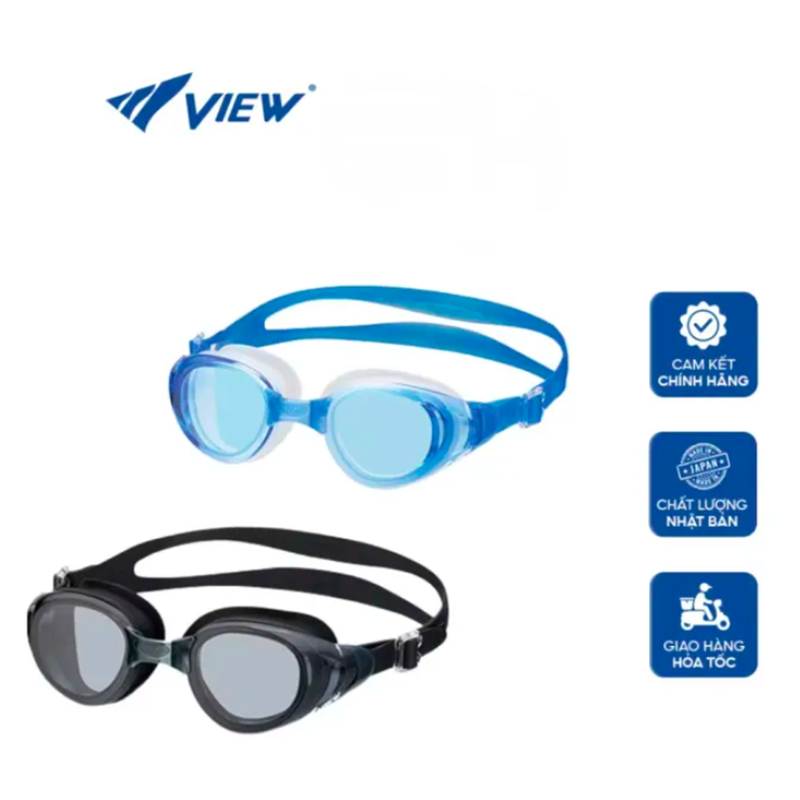 Kính Bơi Góc Rộng VIEW V800 Chống Tia UV Chống Sương Mù - Hàng chính hãng 100% sản xuất tại Nhật Bản