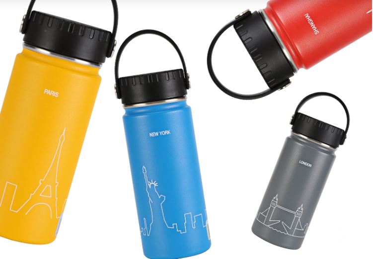 Bình Nước Thể Thao LOCK&LOCK LHC4159GRY 489ml