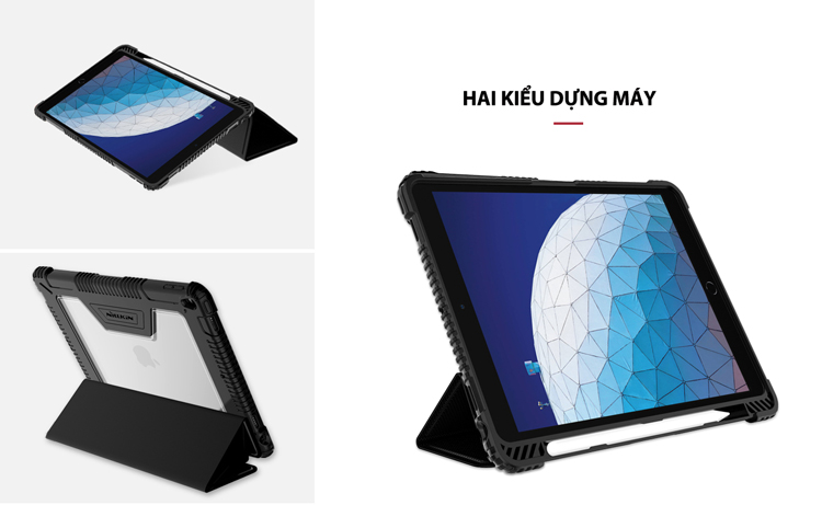 Bao da iPad Air 10.5/ Pro 10.5 Nillkin with Pencil Holder