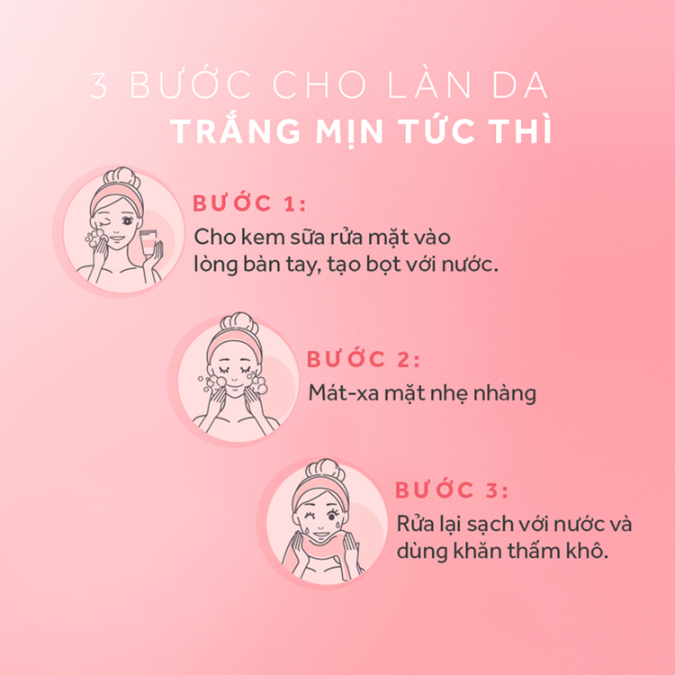 Combo Nước Tẩy Trang Vitamin Và Hoa Hồng Sáng Da  Pond's Micellar Water 100ml + Kem Sữa Rửa Mặt Dưỡng Trắng Nâng Tông  Pond's White Beauty 100ml