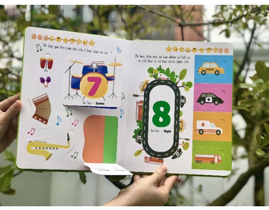 Sách Tương Tác Lật Mở Khám Phá Khổ lớn - Lift The Flap (Cho bé từ 0 - 6 Tuổi) - Đinh Tị