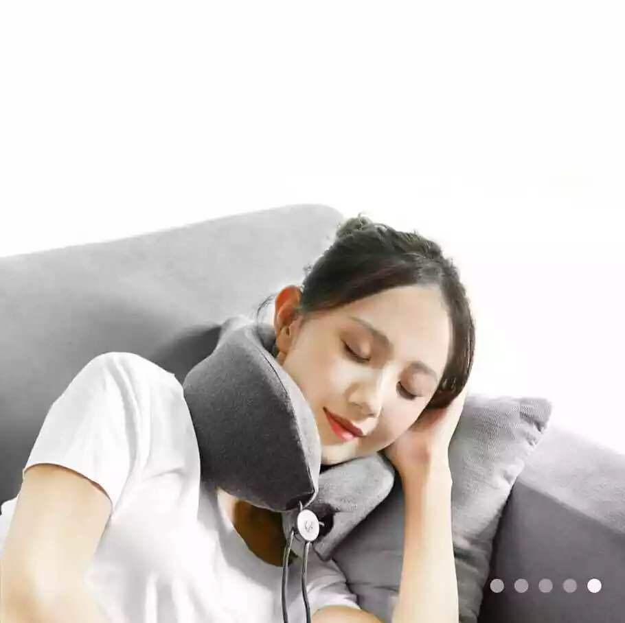 Gối Massage, Máy Massage XiaomiI Leravan Nhỏ Gọn Phù Hợp Trong Văn Phòng, Xe Hơi, Ngủ - Hàng Nhập Khẩu