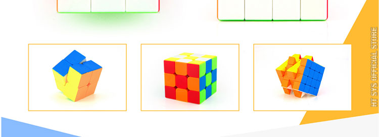 Đồ Chơi Trí Tuệ HT SYS RUBIK CUBE 2x2x2, 3x3x3, 4x4x4 - Khối Lập Phương Xoay Lắp Ghép Cho Bé - Bản Cao Cấp