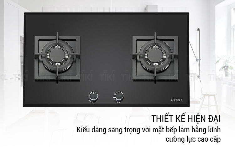 Bếp Gas Âm 2 Vùng Nấu Hafele HC-G783B (78cm) - Hàng Chính Hãng
