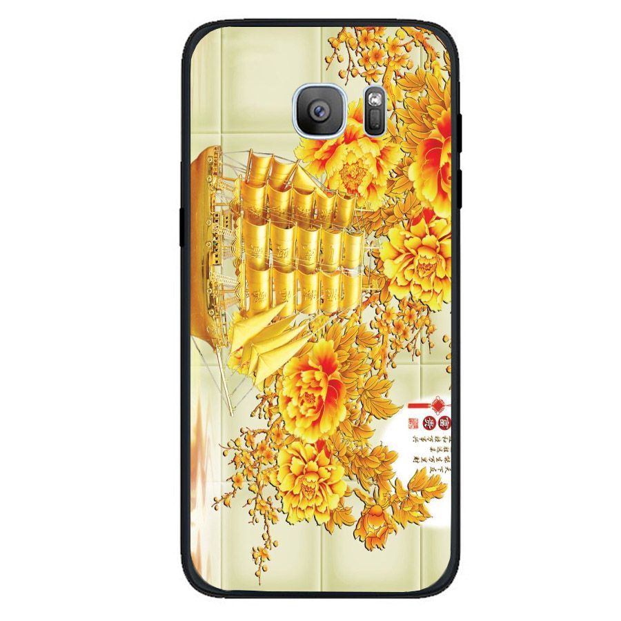Ốp điện thoại dành cho máy Samsung Galaxy S6 Edge - thuận buồm xuôi gió MS 2TBXG014