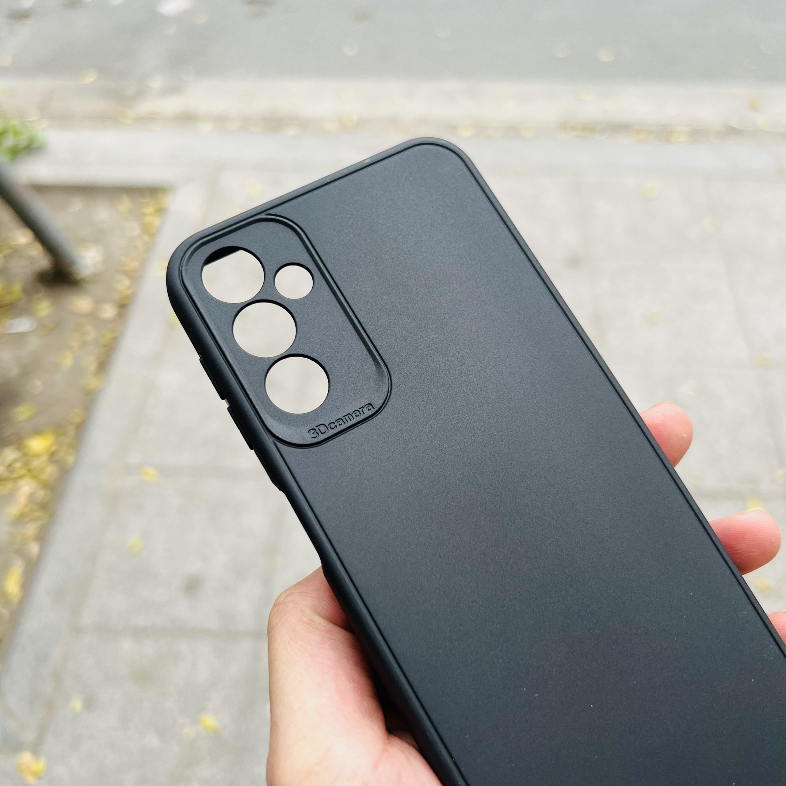 Ốp màu 6D Camera Dành Cho Samsung galaxy A14 5G Cao cấp, chống bám vân tay, không trơn trượt, bảo vệ camera