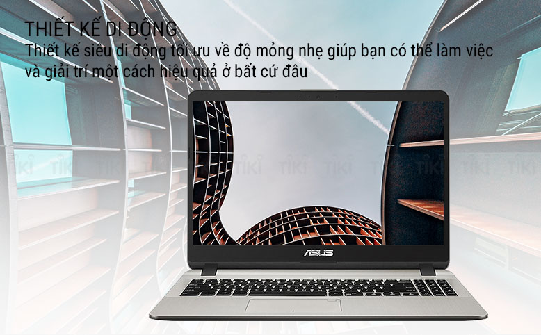 Laptop Asus Vivobook X507UA-EJ403T Core i3-8130U/ Win10 (15.6 inch FHD) - Hàng Chính Hãng