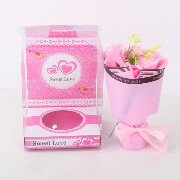 Bó Hoa Hồng Sáp 4 Bông Sweet Love