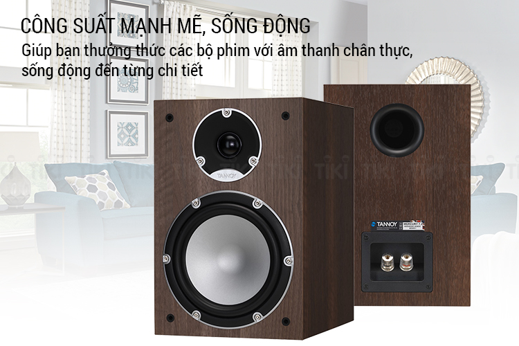 Loa Tannoy Mercury 7.2 Walnut (200W) - Hàng Chính Hãng