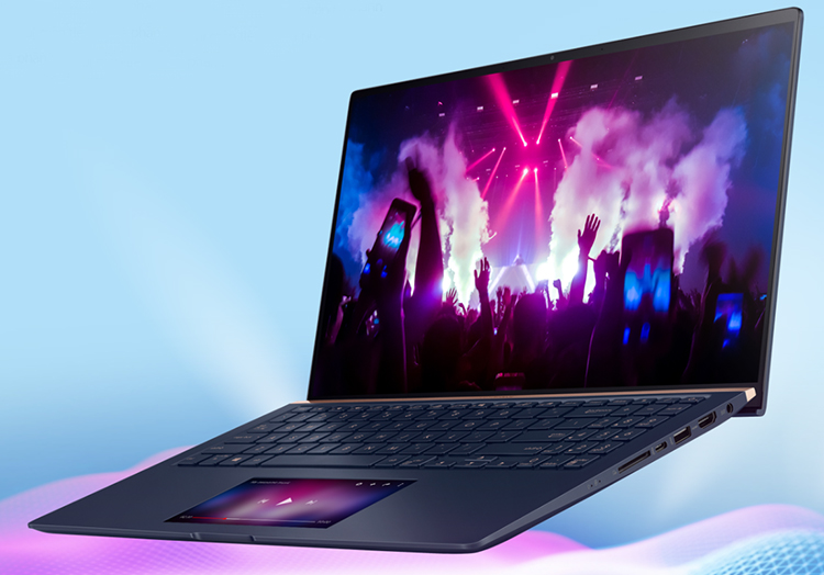 Laptop ASUS ZenBook UX534FTC-AA189T (Core i7-10510U/ 16GB LPDDR3 2133MHz/ 1TB SSD M.2 PCIE G3X4/ GTX 1650 4GB/ 15.6 FHD IPS/ Win10) - Hàng Chính Hãng