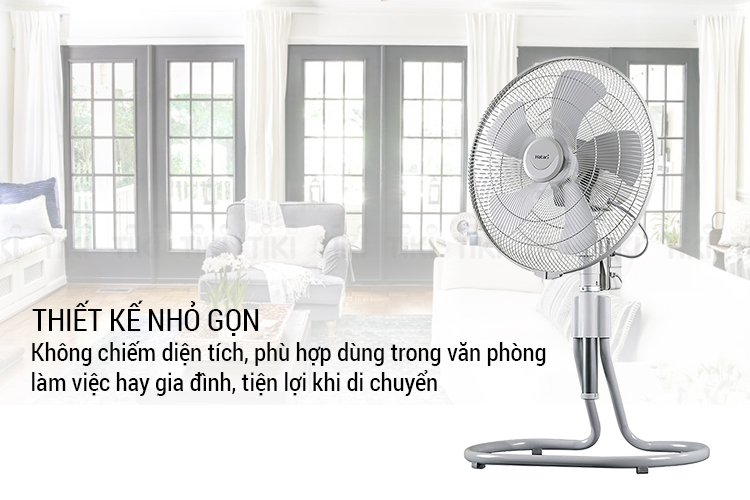 Quạt Sàn Rút Lỡ Hatari IS18M1 - Hàng chính hãng