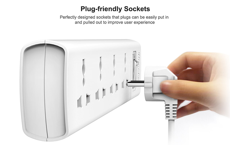 Ổ Cắm Điện Huntkey SZM401 Power Strip