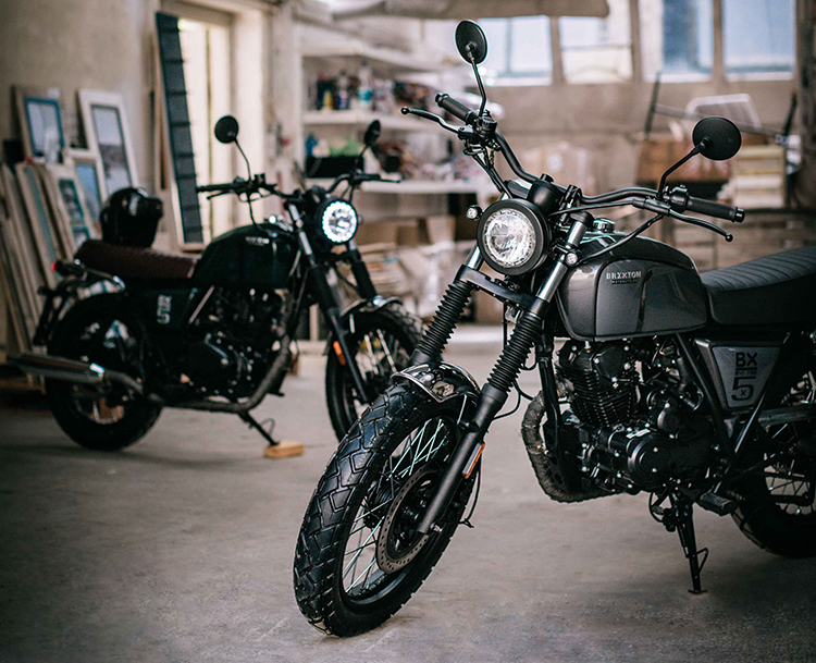 Xe Brixton Classic BX125 (Xám)