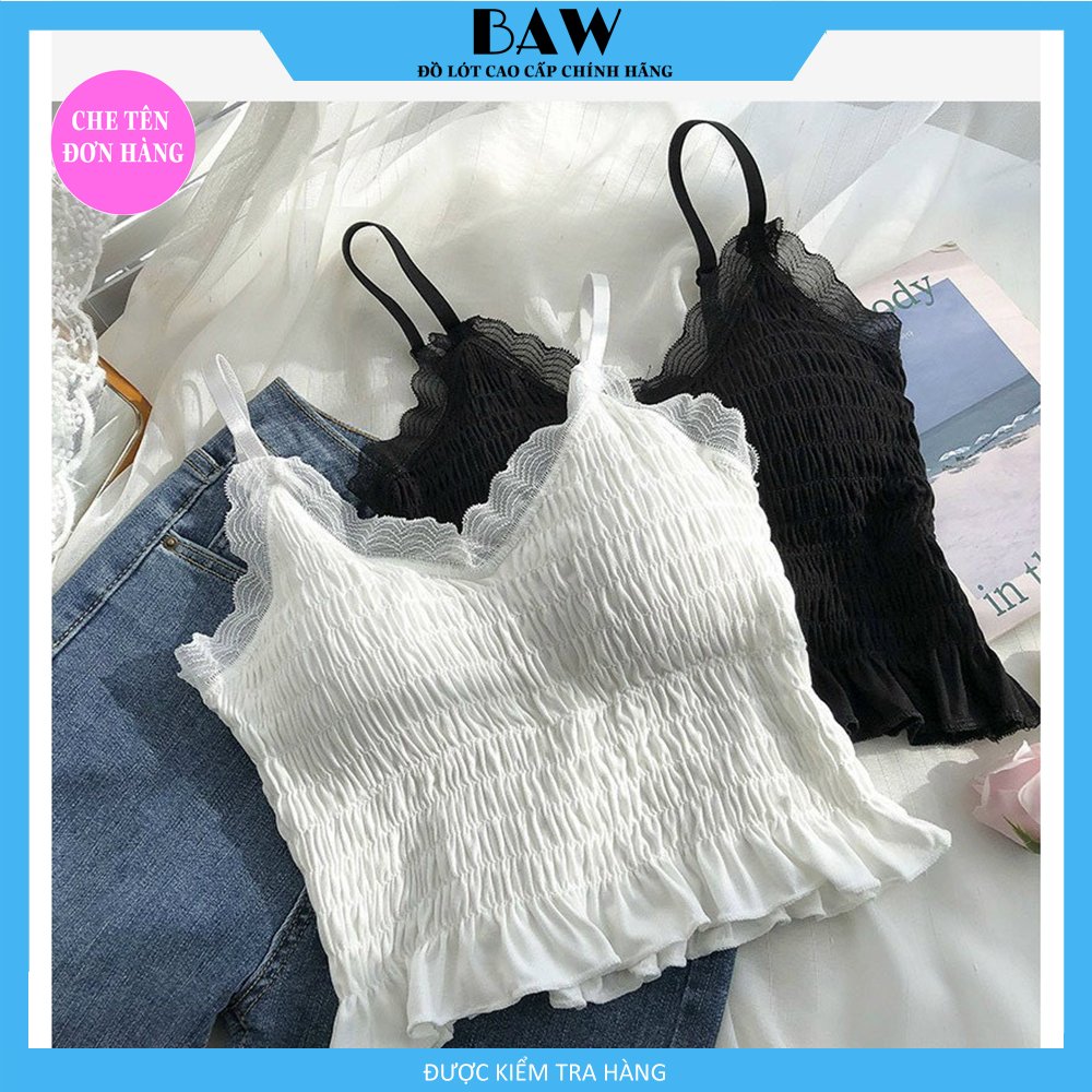 Mua Áo Ngực Không Gọng Chất Liệu Ren Cao Cấp, Áo Lót Bra Ren Mềm Cao Cấp Không Gọng dây mảnh Thương Hiệu Baw mã NT7 - ĐEN - one size (40-60kg) Mua Áo Ngực Không Gọng Chất Liệu Ren Cao Cấp, Áo Lót Bra Ren Mềm Cao Cấp Không Gọng Dây Mảnh Thương Hiệu Baw Mã Nt7 - Đen - One Size (40-60Kg)