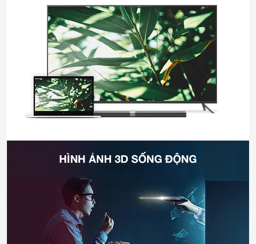 Cáp Chuyển USB Type-C To HDMI Xiaomi (Trắng) - Hàng Chính Hãng