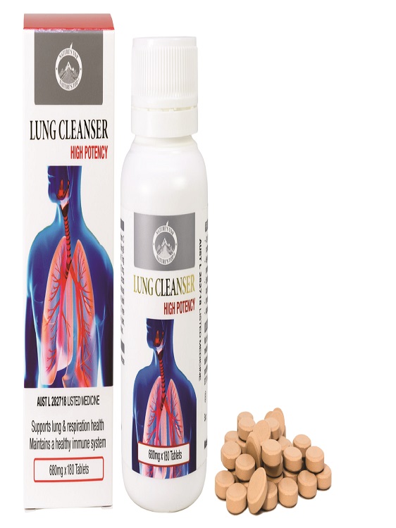 Viên uống hỗ trợ thải độc phổi Nature's Top Lung Cleanser( 60 viên)