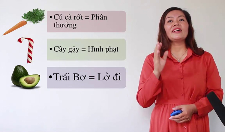 Khóa Học Cây Gậy Và Củ Cà Rốt - Phương Pháp Khoa Học Độc Quyền Thuần Phục Hành Vi Bướng Bỉnh Của Trẻ