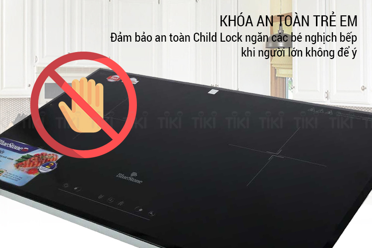 Bếp Âm Từ Đôi Bluestone ICB-6831 (4000W) - Hàng Chính Hãng