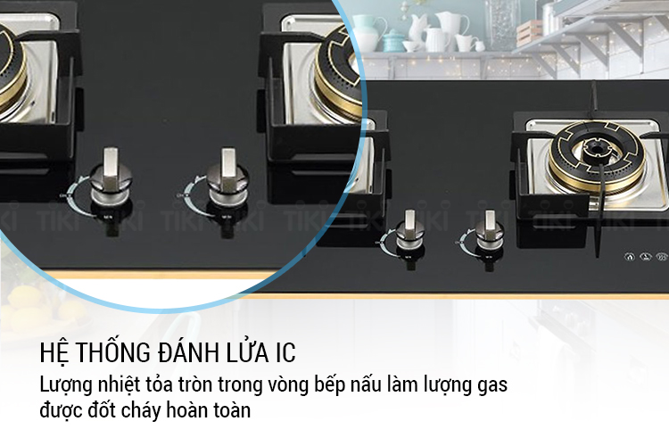 Bếp Gas Âm Kepler Cook KL G213 (75cm) - Hàng Chính Hãng