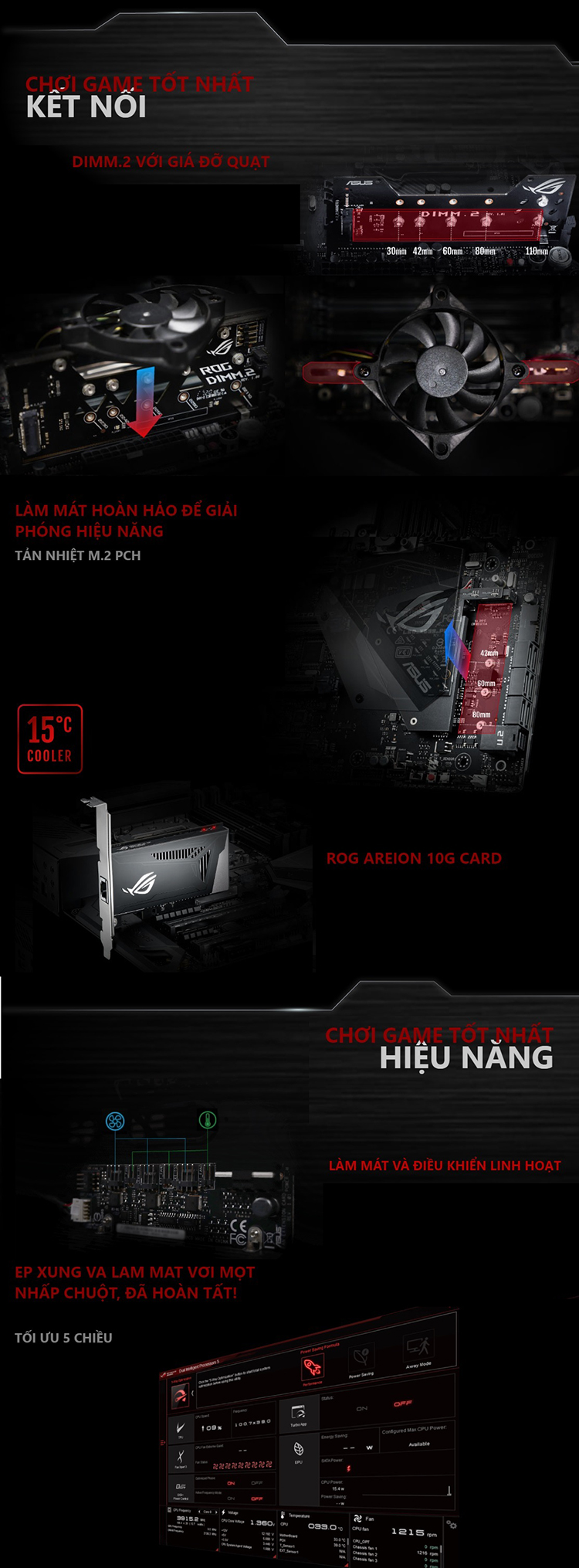 Bo Mạch Chủ Mainboard Gaming ASUS ROG ZENITH EXTREME AMD X399 EATX - Hàng Chính Hãng
