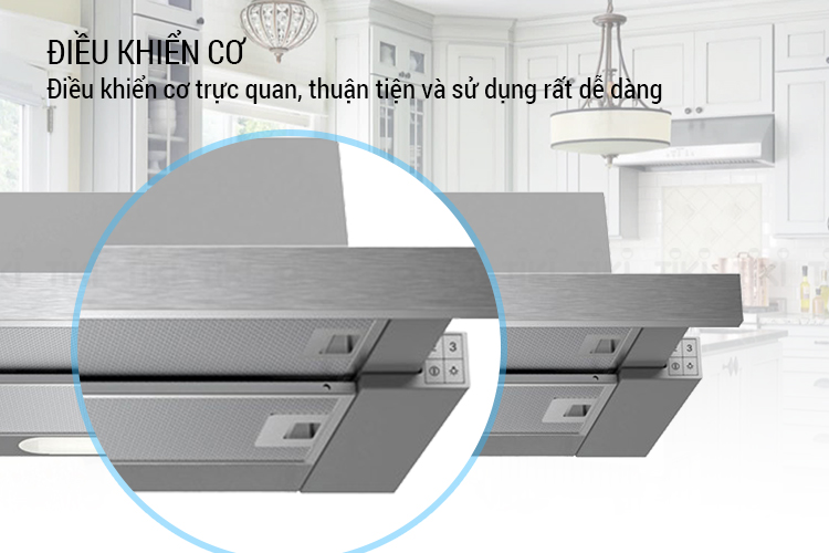 Máy hút mùi Âm Tủ Bosch DHI923GSG 90cm - Hàng Chính Hãng