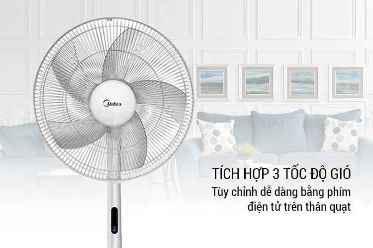 Quạt Đứng Midea FS40-18BR - Hàng Chính Hãng