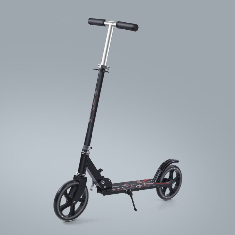 xe trượt scooter cỡ lớn, có chân chống chịu tải đến 150kg cho thiếu niên và người lớn - chính hãng eureka 9