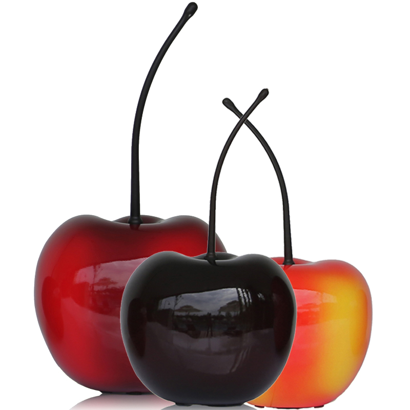 Màu sắc trái cherry trang trí nội thất