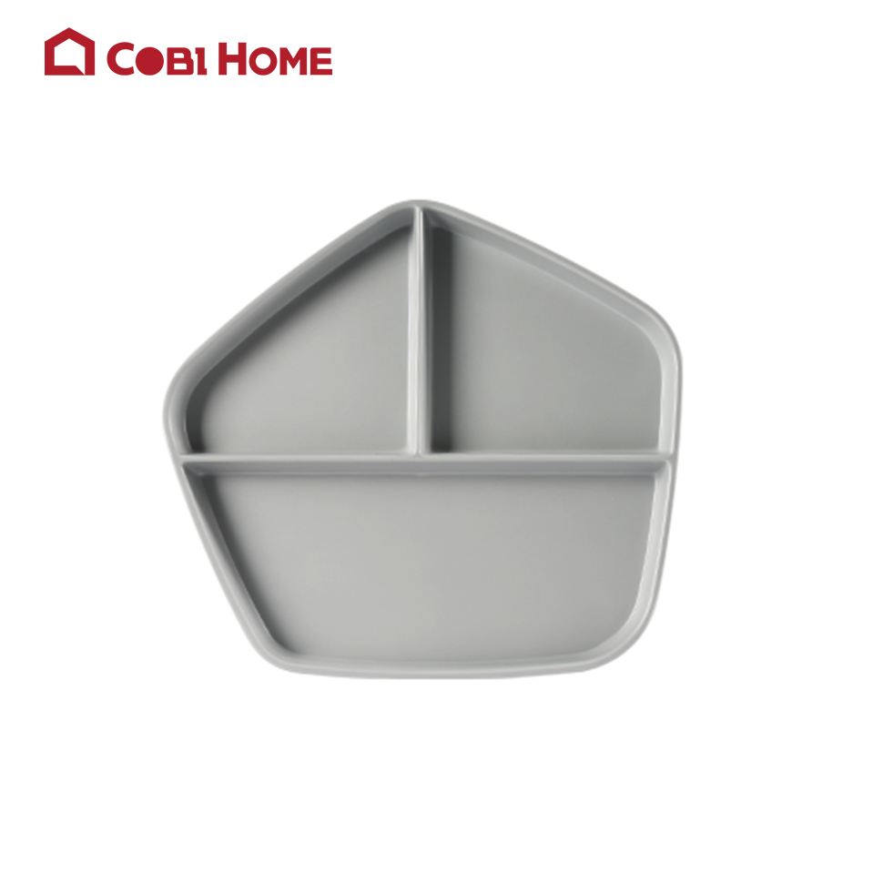 đĩa chia ngăn melamine cao cấp 2 màu 1