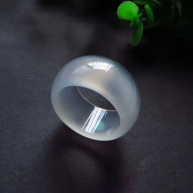 Nhẫn Nam, Nữ, Chất liệu đá Thạch Anh Thật, đẹp xuất sắc