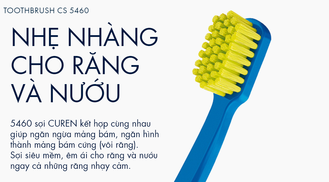 bàn chải răng curaprox cs 5460 ultra soft (màu ngẫu nhiên) 1