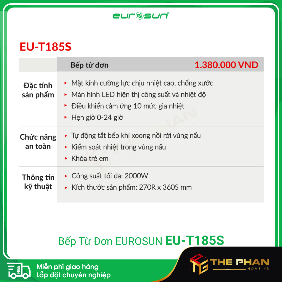 bep-tu-don-eurosun-EU-T185S-thephanhome