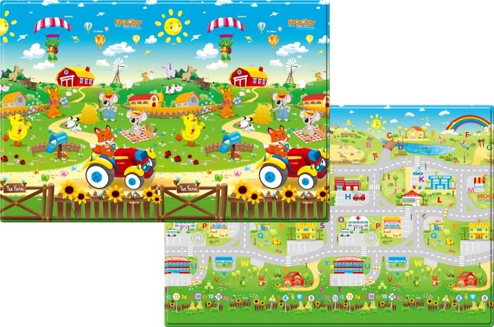 Thảm Chơi Nông Trại Hiền Hòa Dwinguler - 1.9 x 1.3m