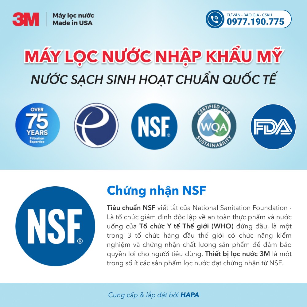 Máy Lọc Nước Đầu Nguồn 3M AP904 PREMIUM Lọc Tổng Sinh Hoạt Gia Đình, Căn Hộ, Chung Cư, Nhà Phố, Biệt Thự - Hàng Chính Hãng 3M Mỹ