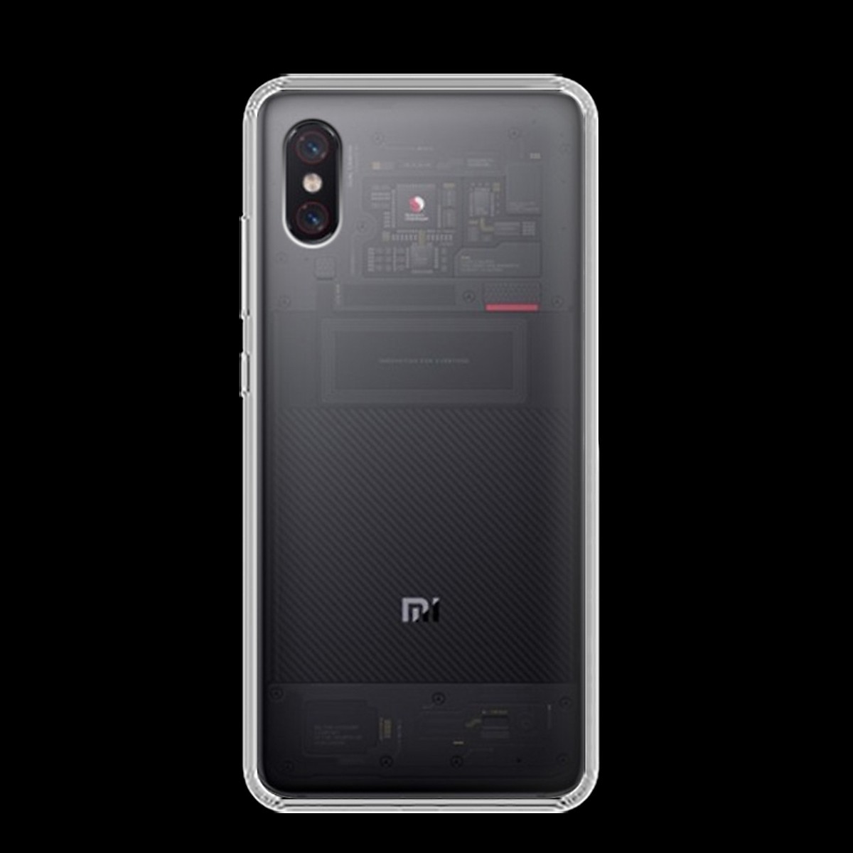 Ốp lưng dẻo silicone trong suốt dành cho Xiaomi Mi 8 Pro