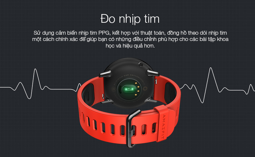 Đồng Hồ Thông Minh Xiaomi Amazfit Pace - Hàng Chính Hãng