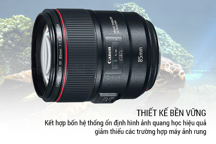 Lens Canon EF 85mm f/1.4L IS USM - Hàng Chính Hãng